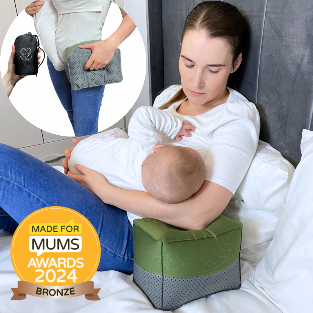 Portable Breastfeeding Bottle Feeding Support Pillow for Baby and Toddler Breast Intentions
