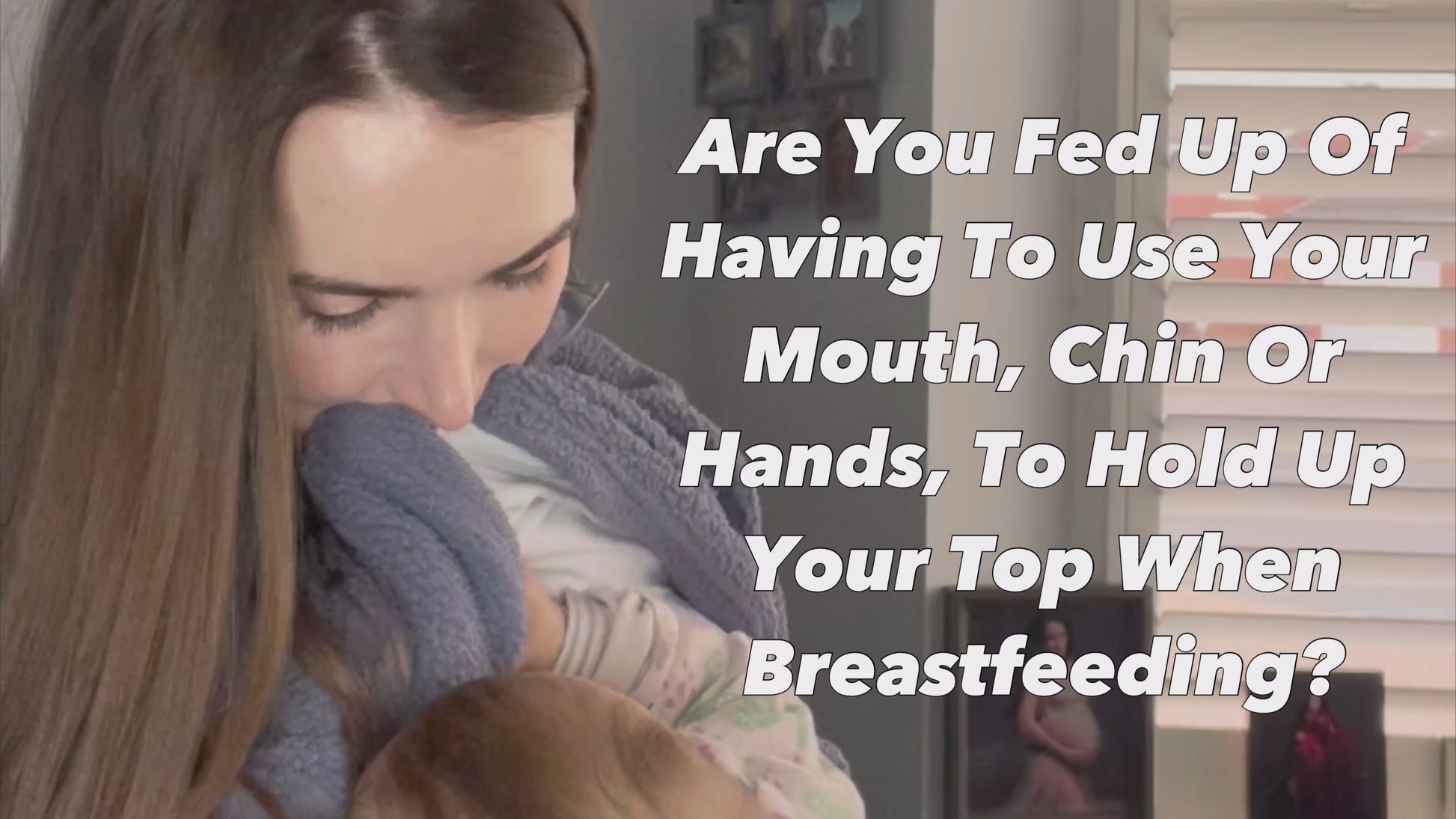 Breast Intentions Breastfeeding Clothing Clip Product Video. Nursing wear alternative. Breastfeeding mother demonstrating how to use the Breastfeeding Clothing Clip.
