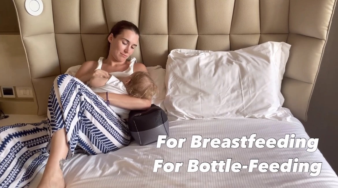 Breast Intentions- Portable Breastfeeding Pillow Product Video